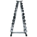 Rack de Mancuernas Cromadas 10 Pares - Image 3