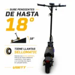 Patineta Eléctrica VSETT C7 800W Max 40 km/h - Image 3
